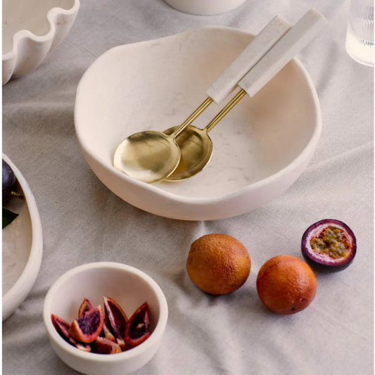 Aries Cream Small Bowl - Madras Link