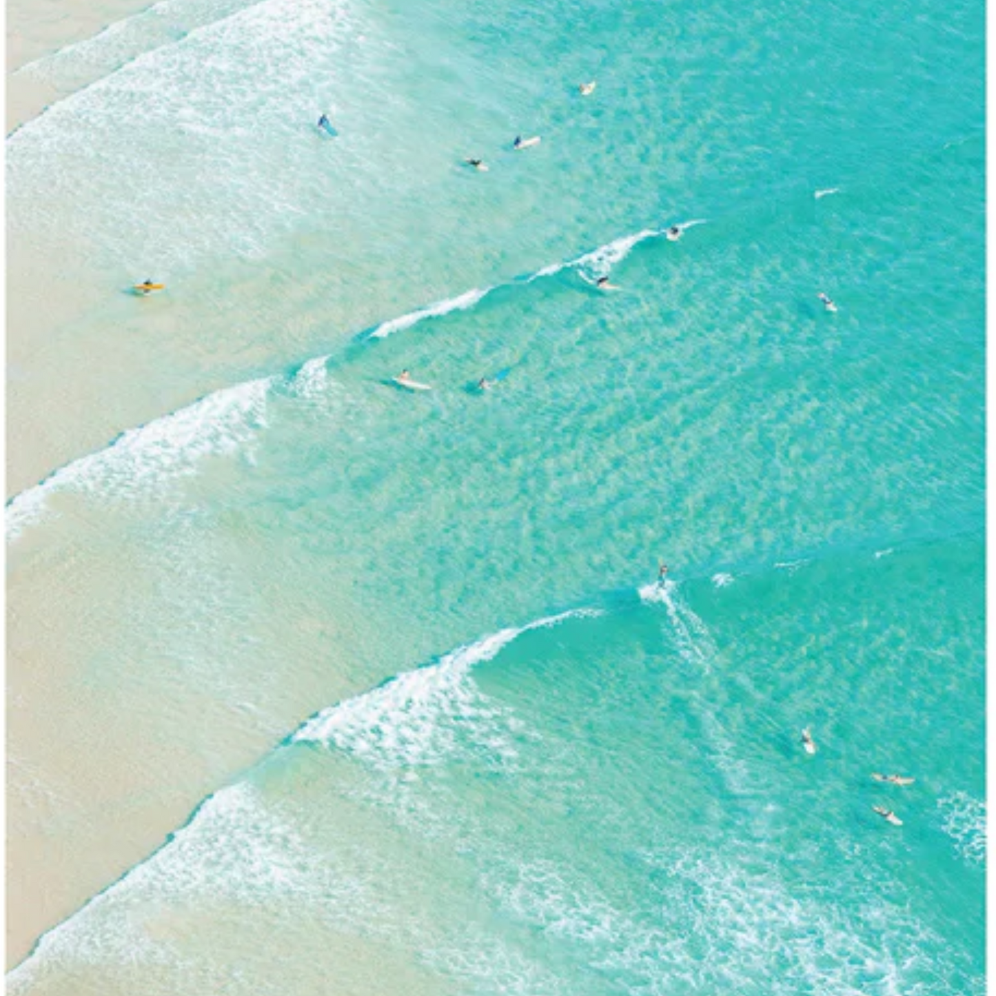 Father's Day Sand free Beach Towel by Destination Label of Byron Bay.