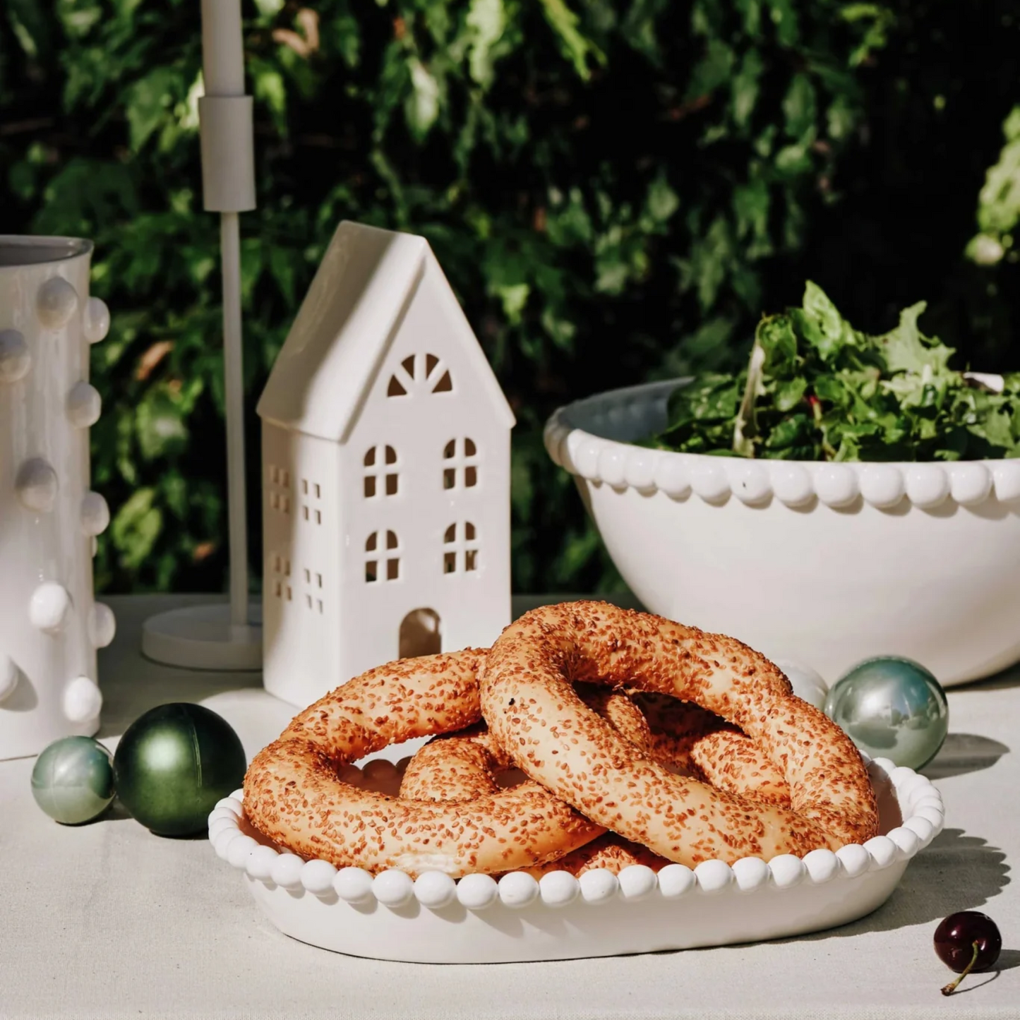 EDEN WHITE OVAL PLATTER