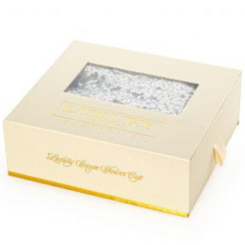Luxury Sequin Shower Caps - Silver
