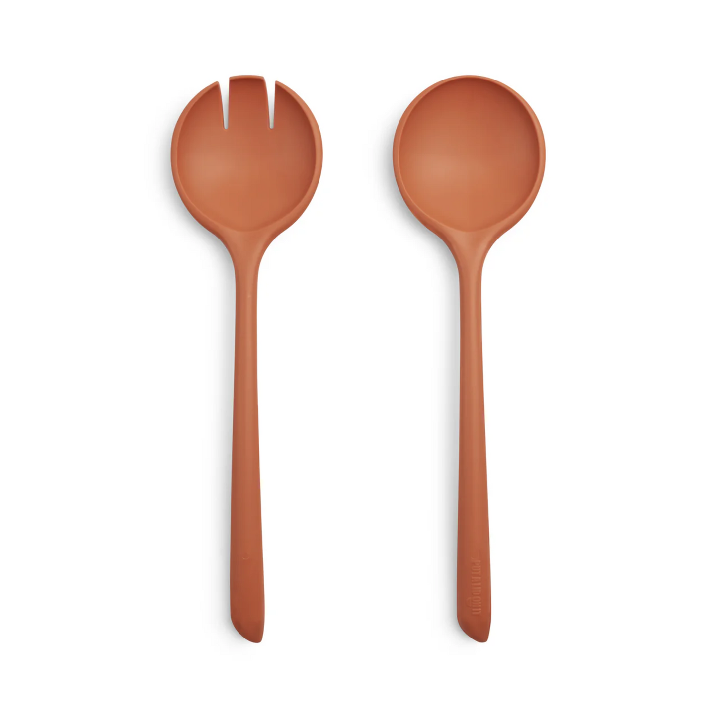 Put a Lid on It Salad Servers- Papaya