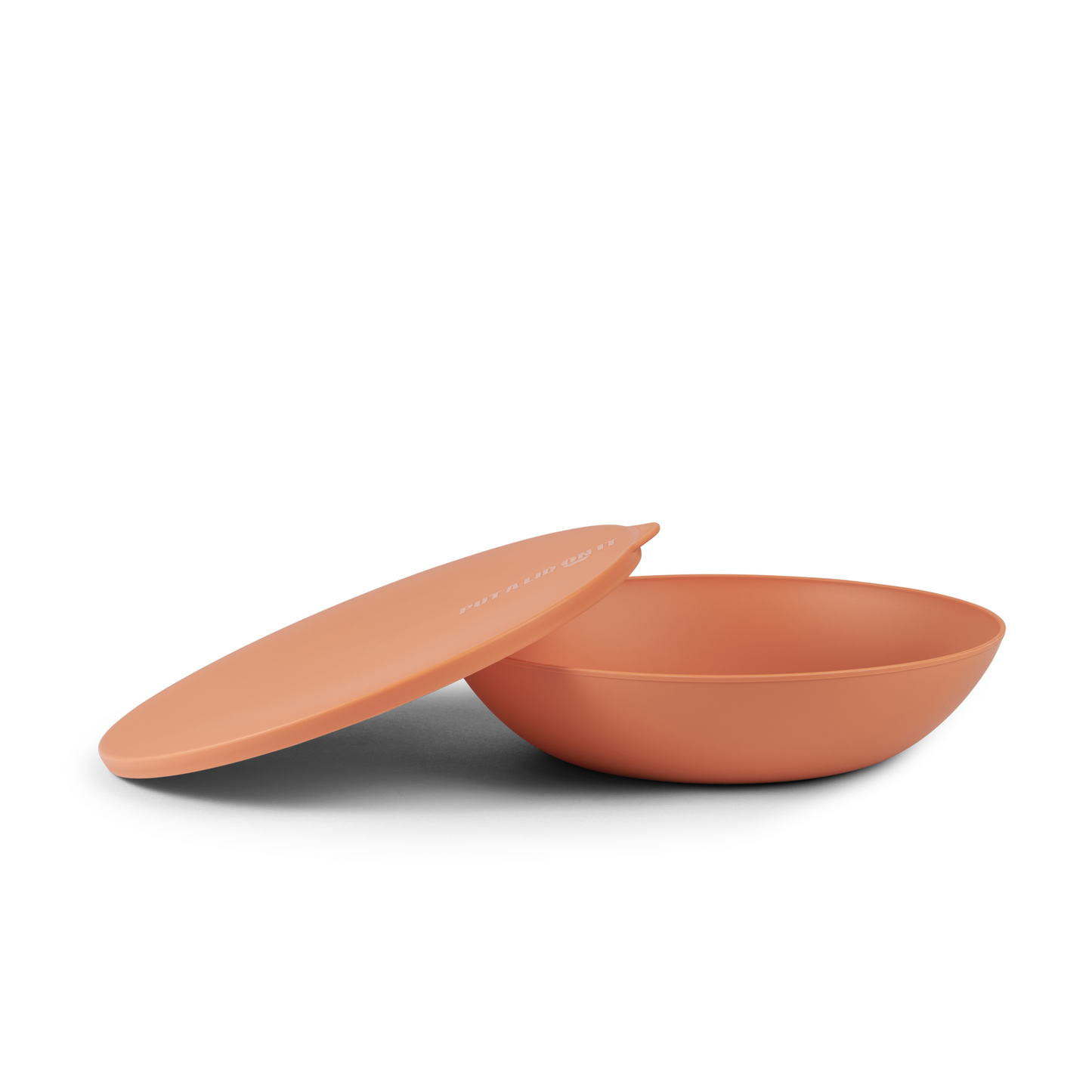 Put a Lid on It Large Round Bowl- Papaya