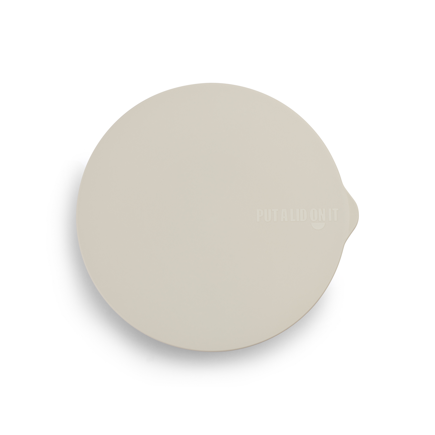 Put a Lid on It Small Round Bowl- Salt