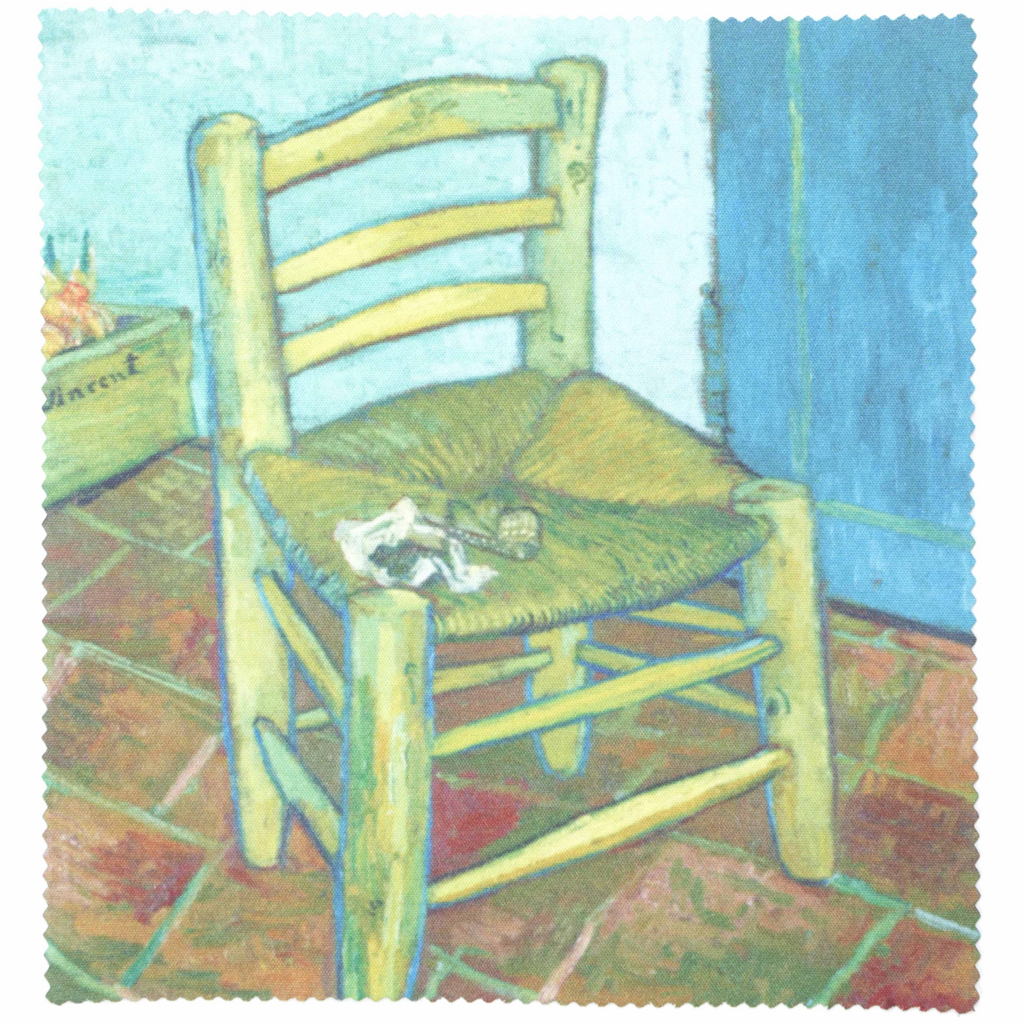 Micro Fibre Lense Cleaning Cloth The Chair by Van Gogh