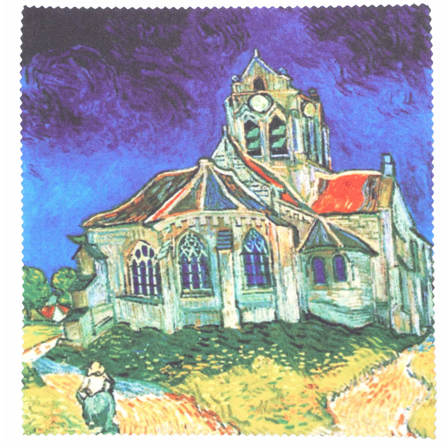 Micro Fibre Lens Cleaning Cloth The Church by Van Gogh