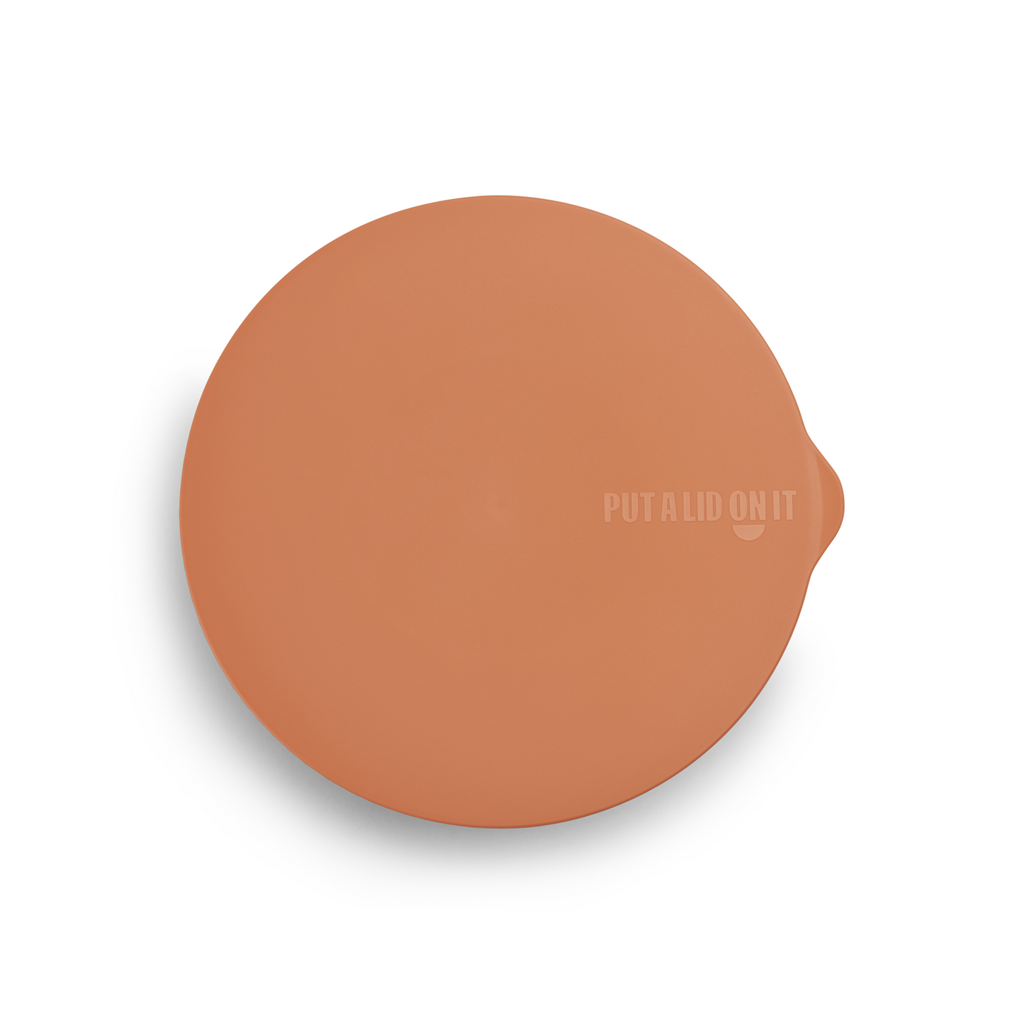 Put a Lid on It Large Round Bowl- Papaya