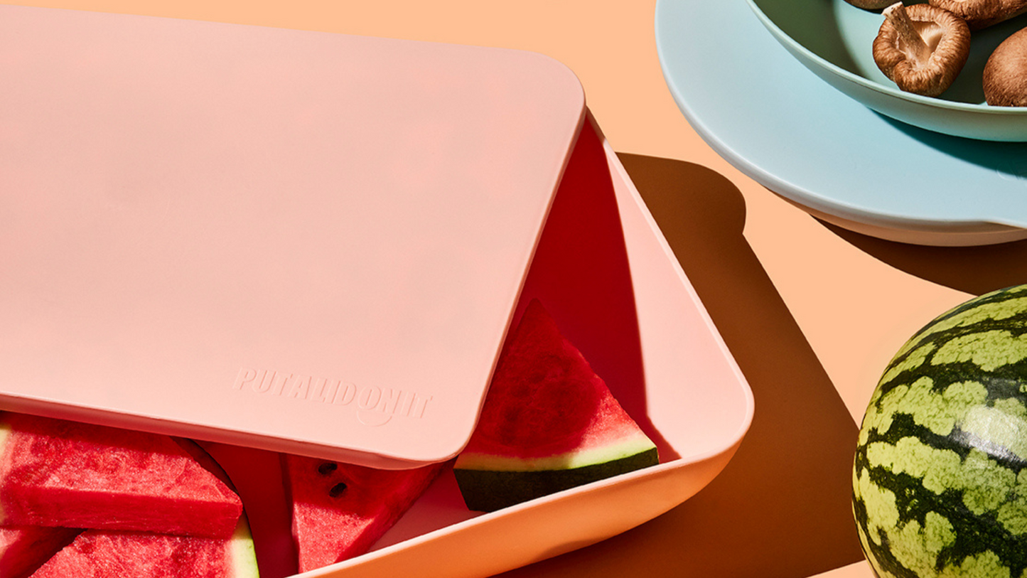 Put a Lid on It Small Round Bowl- Salt