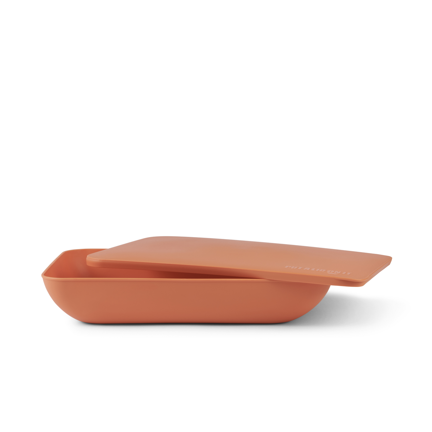 Put a Lid on It Serving platter with a lid — the rectangle Papaya