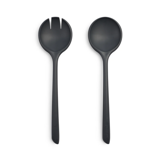 Put a Lid on It Salad Servers- Pepper