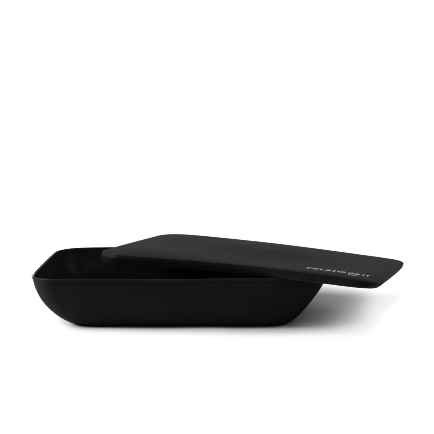 Serving platter with a lid — THE RECTANGLE- Pepper