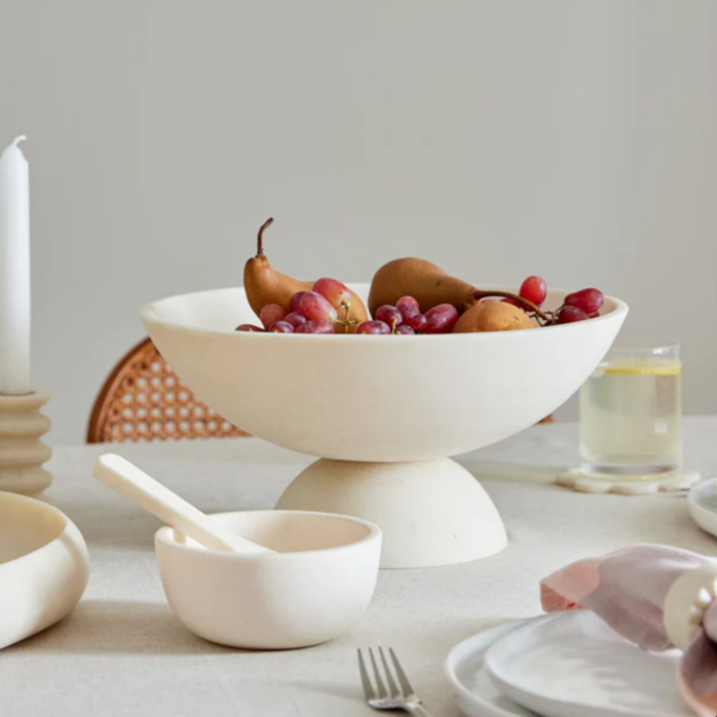 Aries Cream Spoon Madras Link