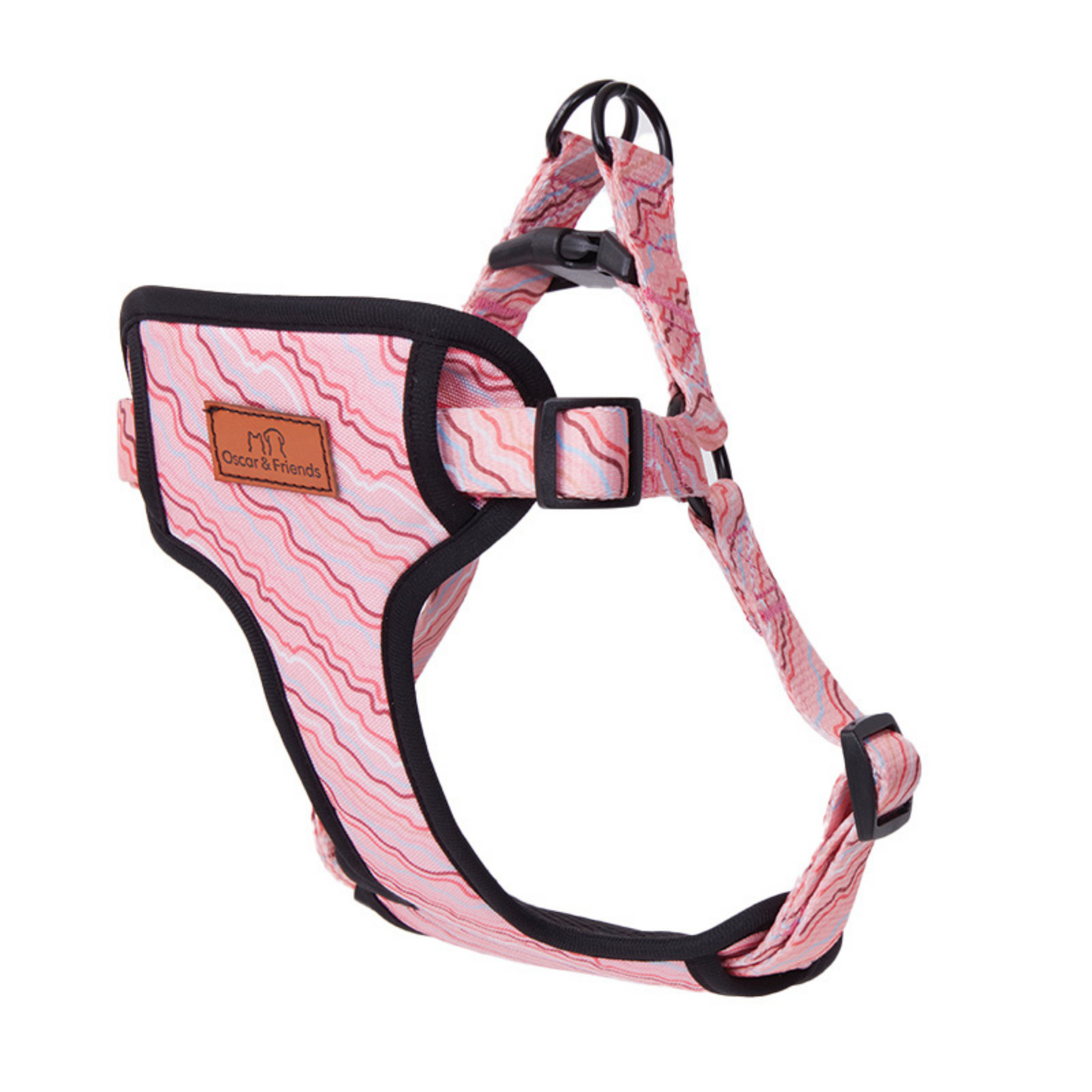 Oscar & Friends Swirl Padded Dog Harness Extra Small