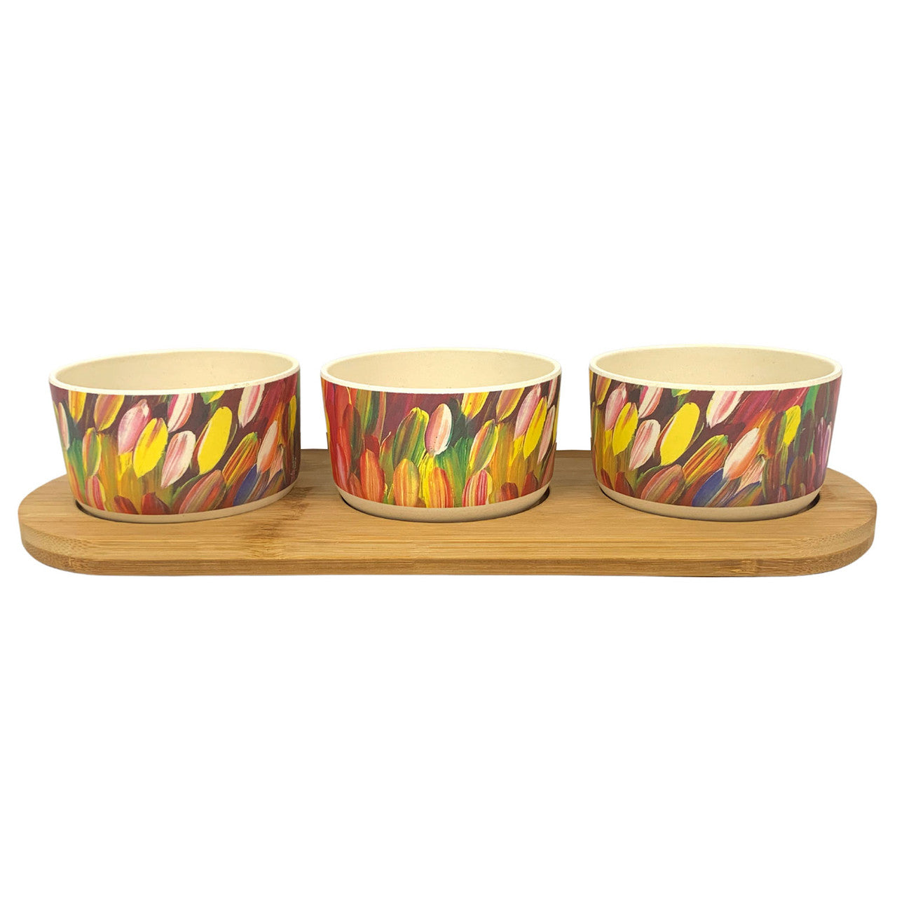 Snack Bowl Set - Leaves Design Home & Garden Utopia