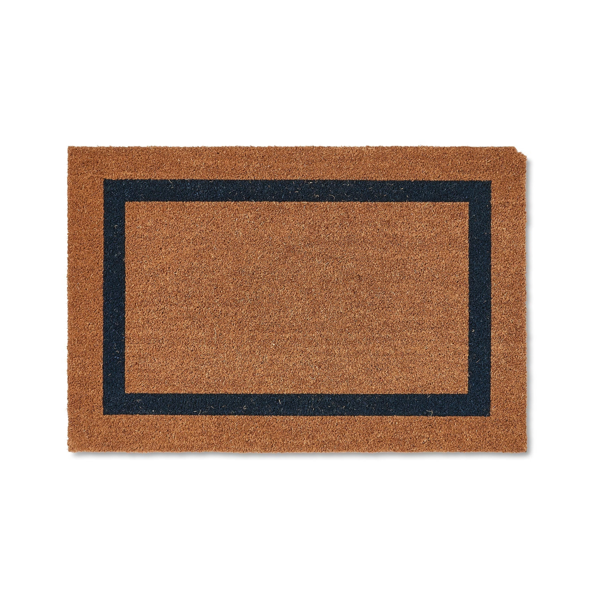 Navy Border Door Mat Cape Cod