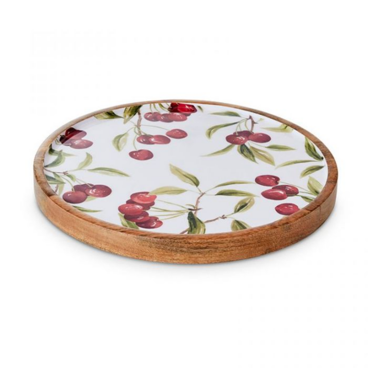 Madras Link Cherry Round Platter