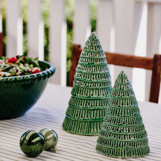 Ceramic Christmas Tree Green Table Decoration from Madras Link Small