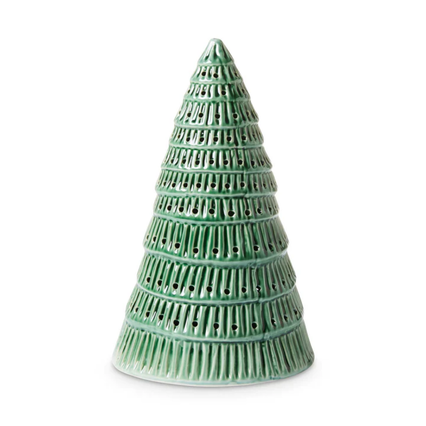 Ceramic Christmas Tree Green Table Decoration from Madras Link large