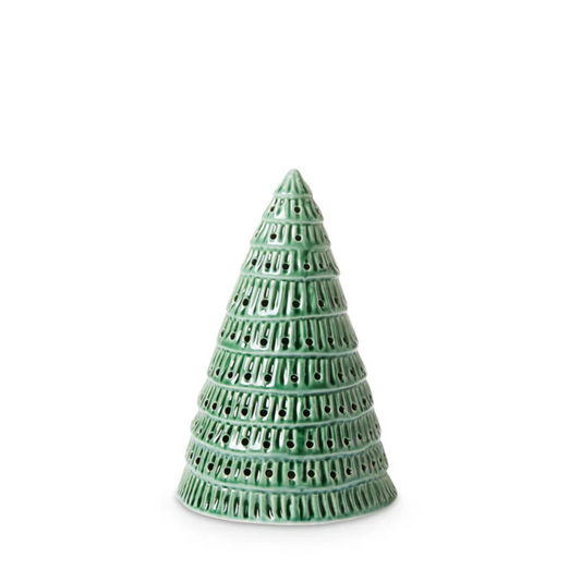 Ceramic Christmas Tree Green Table Decoration from Madras Link Small