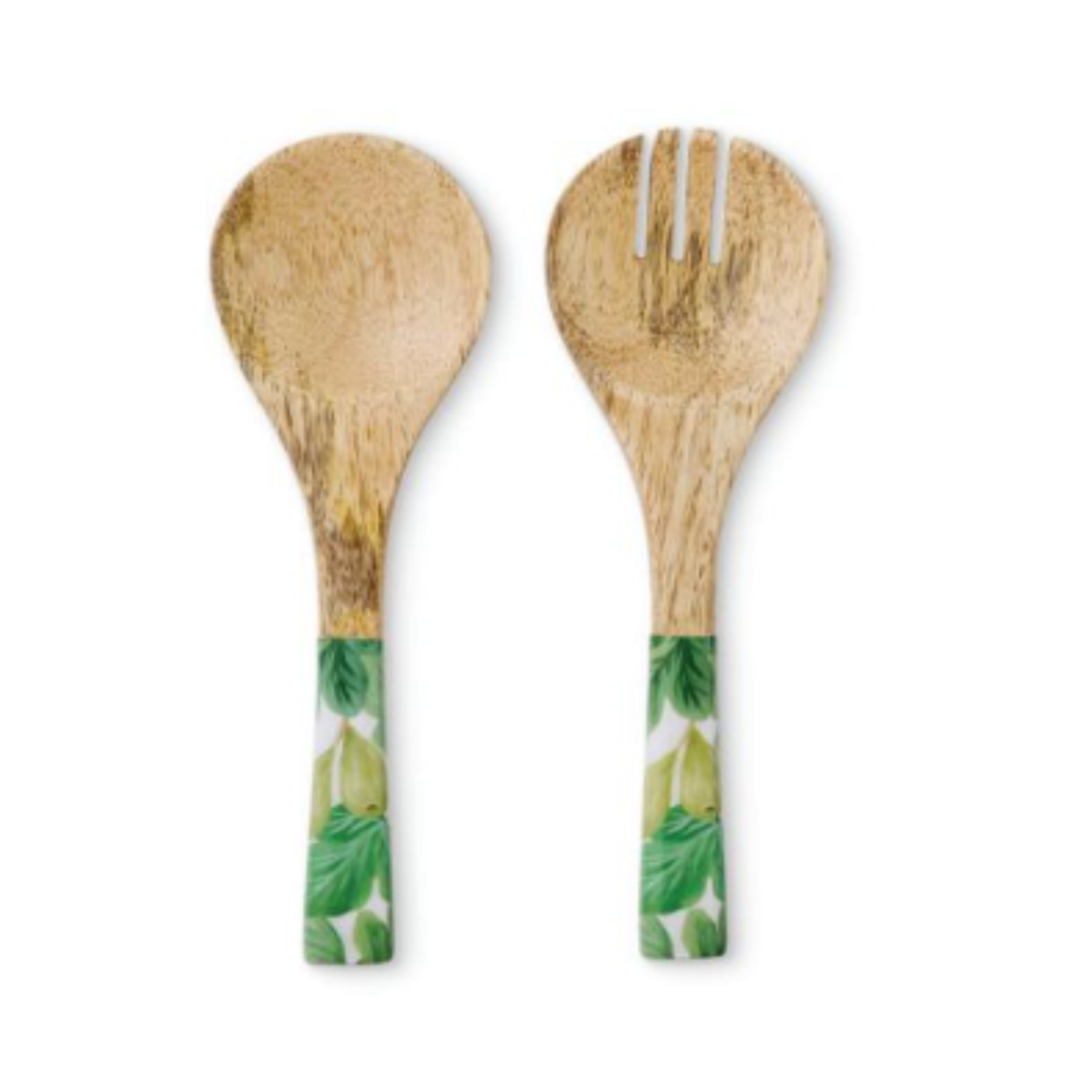 Fig Enamel Salad Server Set