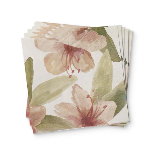 Rhododendron Paper Napkin Set of 20