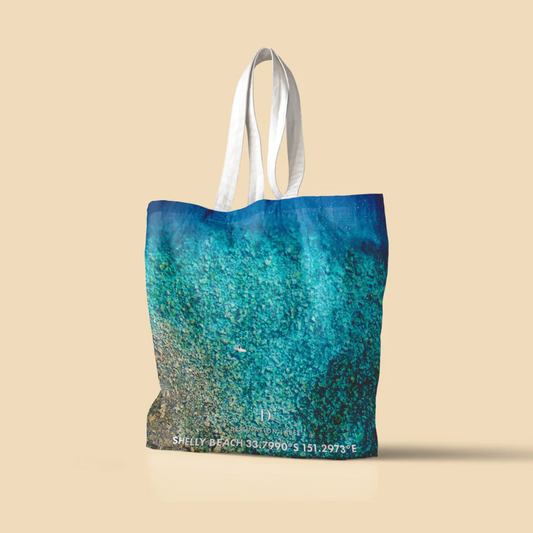 Beach Tote Bag Shelley Boulders