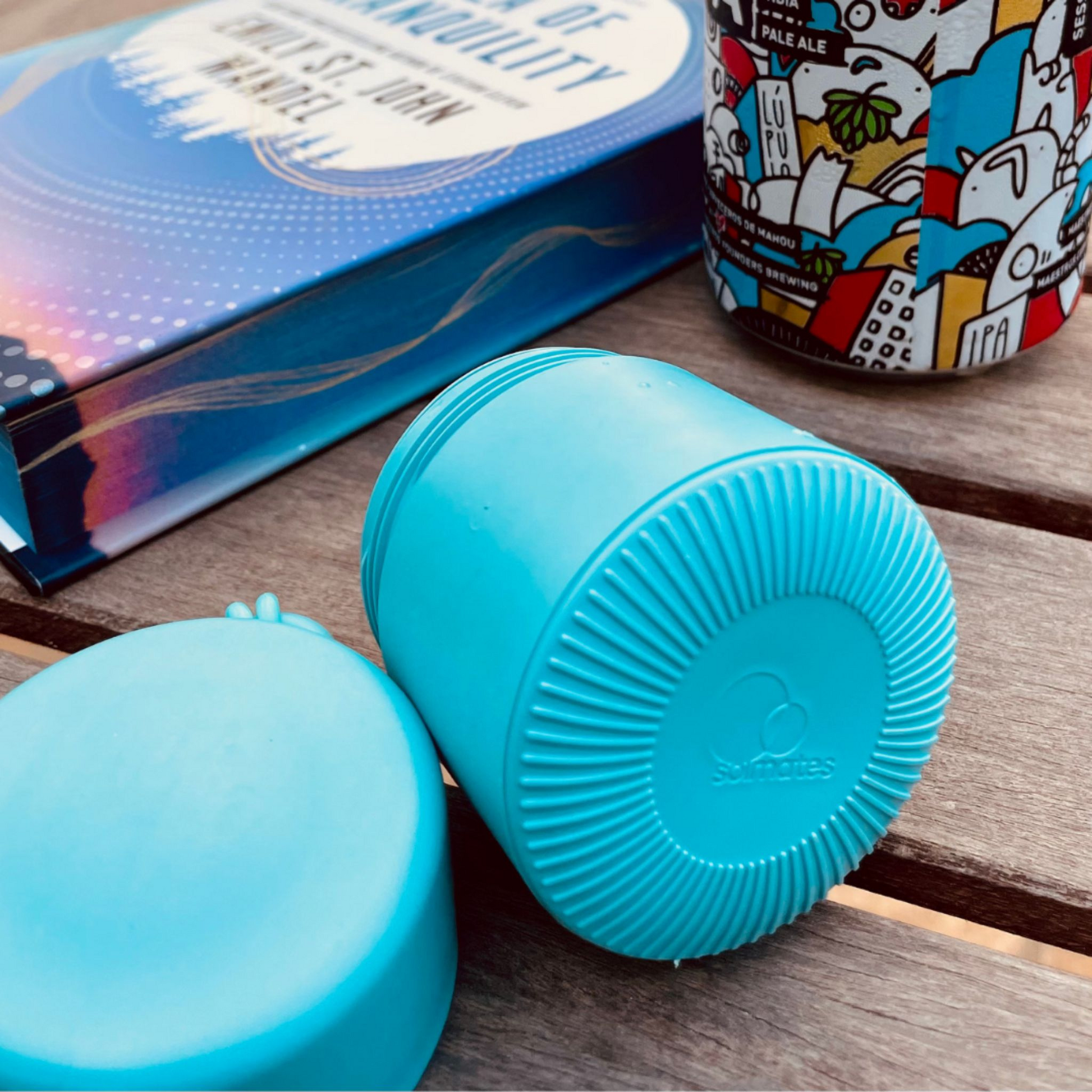 Refillable Sunscreen Applicator in Sky Blue by Solmate