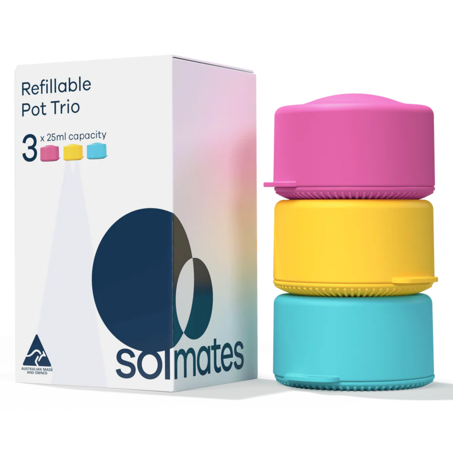 Refillable Pot Trio (25ml)