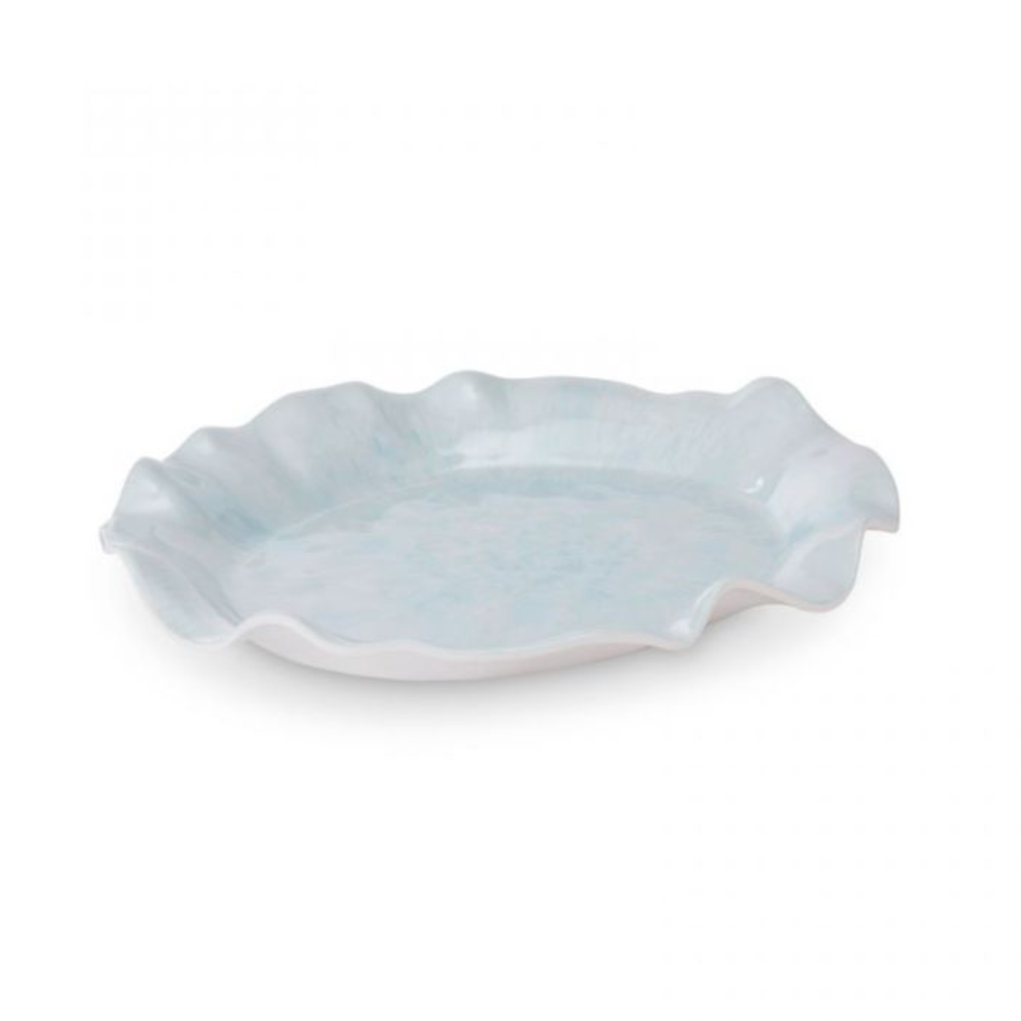 Tide Melamine Blue Platter