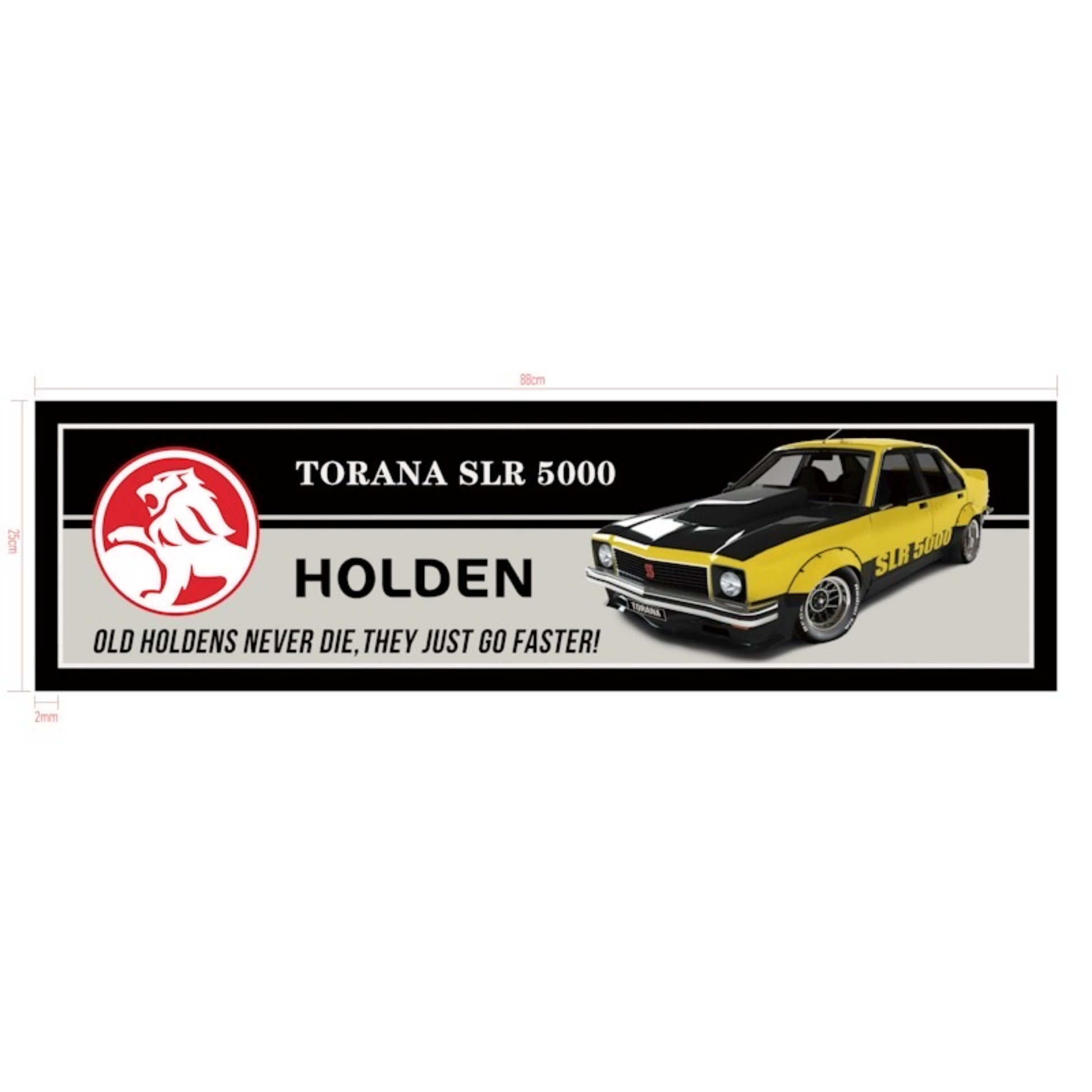 Torana SLR 5000 Yellow Bar Runner