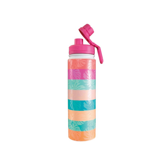 Wyld Ryde Studio Water Bottle Palm Stripe