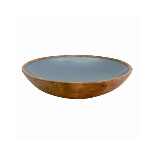 Paloma Light Blue Salad Bowl