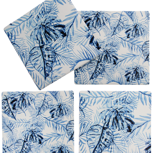 Lavida Coasters- Island Blue Set of 4.