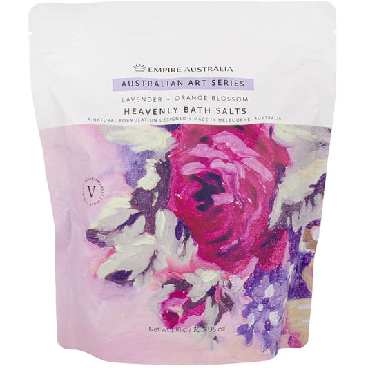 Empire Australia Painterly Lavender & Orange Blossom Bath Salts 1kg