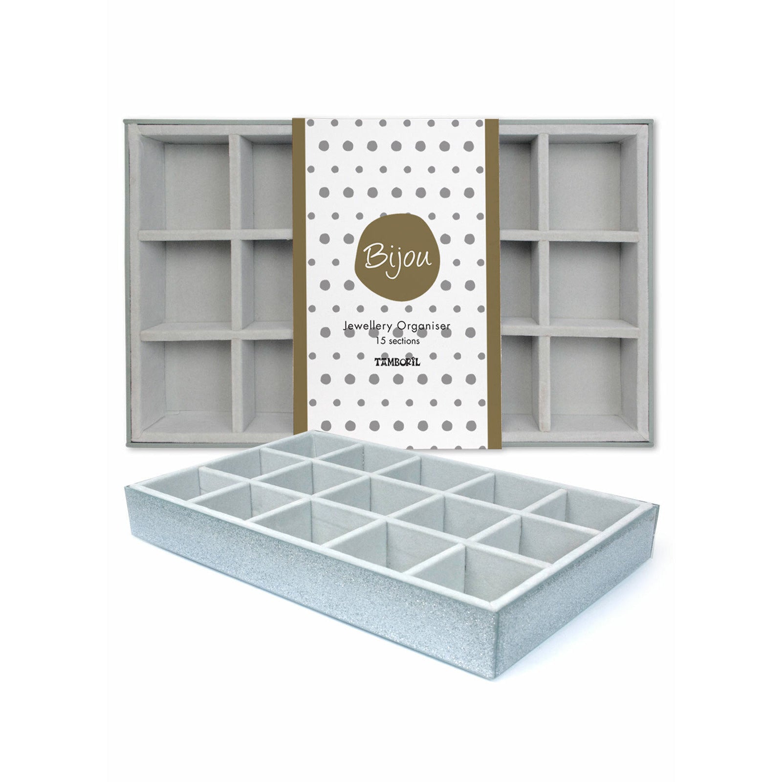 Grey Jewellery Organiser