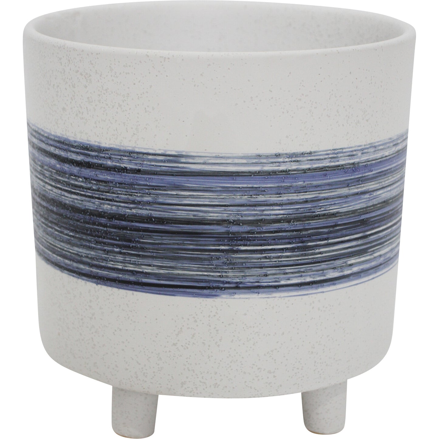 Lavida Planter Blue Brushstroke Extra Large