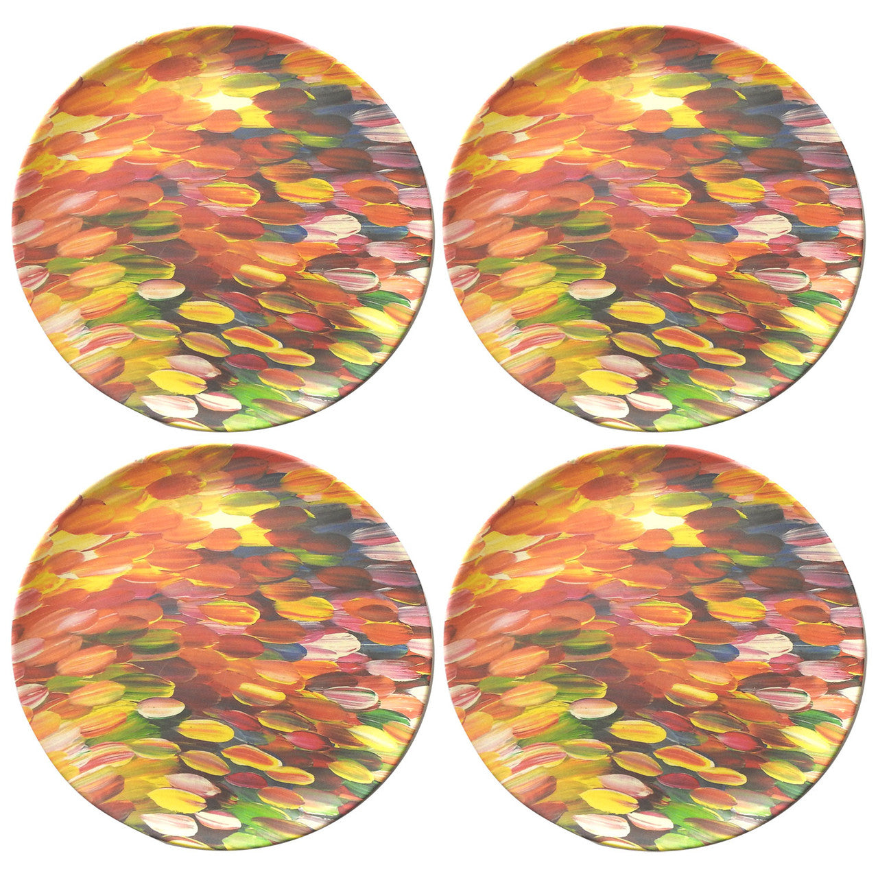 Dinner Plates - Set of 4 Leaves Design Home & Garden Utopia 