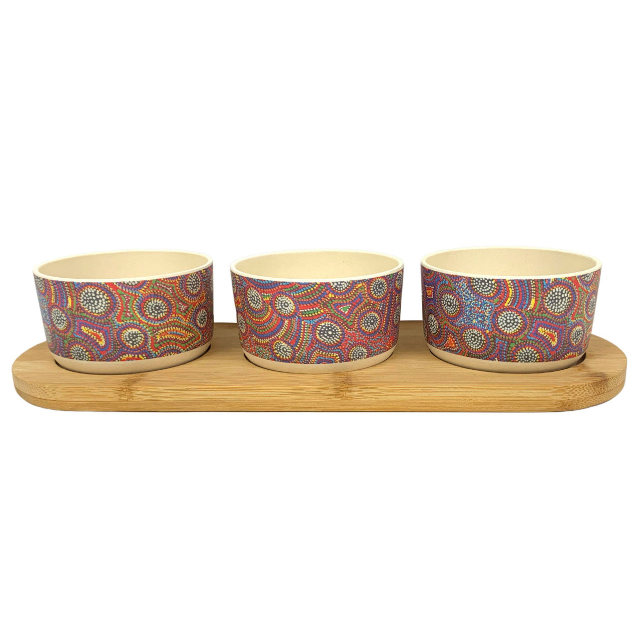 Snack Bowl Set - Wild Orange Home & Garden Utopia 