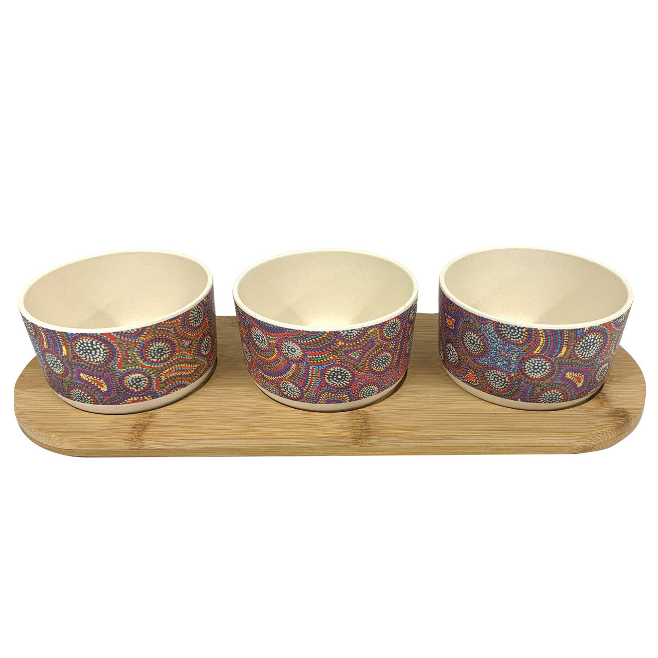 Snack Bowl Set - Wild Orange Home & Garden Utopia 