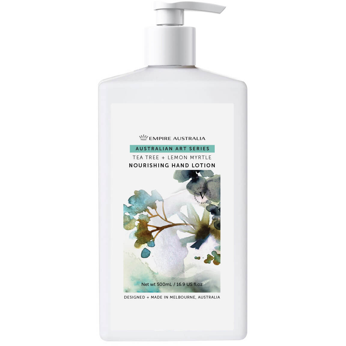 Empire Australia Australian Art Series Tea Tree & Lemon Myrtle Hand lotion 500ml