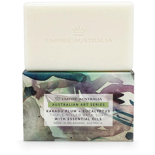 Empire Australia Art Series Kakadu Plum & Eucalyptus Bath Soap 200g